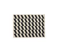 Alfombra Kilim Shift 140x200 Negro