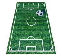 Alfombra lavable BAMBINO 51760 Cancha futbol para niños antideslizante - verde 140x200 cm