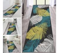 Alfombra, Moqueta, Extra Long Non Slip Washable Hall Runner for Entryway Bedroom Living Room Kitchen Laundry Room 1m 150cm 2m 250cm 3m 350cm 4m 5m 6m Narrow Rugs(80x400cm/2.6ftx13.1ft)