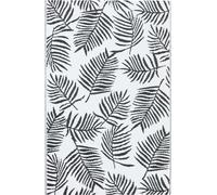 alfombra para exteriores vidaXL ARAKIL, blanco y , 190x290 cm, material: polipropileno