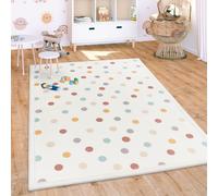 Alfombra para habitación infantil, tapete de juego, lavable, antideslizante, diseño de arcoíris, planetas y animales, suave, tamaño 140x200 cm