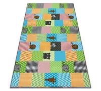 Alfombra para niños ZOO animales 100x400 cm