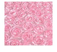 Alfombra Pasillo Boda 10M tela satinada Rosa flor pasillo corredor rojo matrimonio boda alfombra cortina fiesta telón de fondo cubierta mesa decoración para boda ceremonia iglesia exterior(Pink)