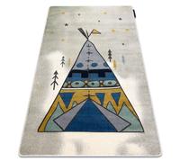 Alfombra PETIT TIPI gris 120x170 cm