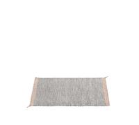 Alfombra Ply Negro/ Blanco 140 X 85 cm