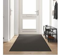 Alfombra Rectangular Color Antracita 120x350 Cm De V8632 Unico / Antracita