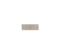 Normann Copenhagen Alfombra de pasillo Seam 80x250 cm Tonos grises. 80x250 cm