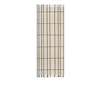 Alfombra Sen de , 80 x 200, color pergamino/índigo