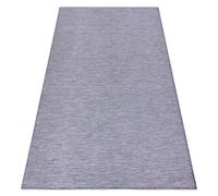Alfombra sisal PATIO 2778 Tejido plano azul / rosado / beige 78x150 cm