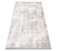 Alfombra TULS estructural franjas 51231 vintage marfil / gris 200x290 cm