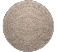 Alfombra Unyqoos® WOOOD Utopia: 80% lana / 20% algodón, diseño natural, cuadrada, 200x200 cm, 1 unidad