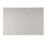 Alfombras De Área Palmeras Crema 340 X 240 Cm Poliéster Vidaxl