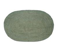 vidaXL Alfombra de área, color verde oliva, 205 x 305 cm, de yute