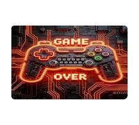 Alfombras grandes con patrón de controlador de juegos, alfombra suave antideslizante para dormitorio, sala de estar, alfombra temática de juegos