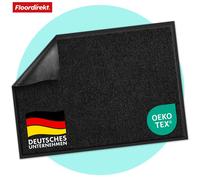 Alfombrilla antideslizante para interiores, ideal para la entrada, marca Floordirekt, modelo "Rhine". Absorbe la suciedad, lavable, disponible en varios tamaños y colores, color , dimensiones: 120 x 6