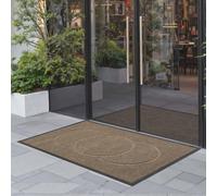 Alfombrilla antideslizante VEVOR, 1194 x 813 mm, para interiores y exteriores, alfombrilla de 7 mm de grosor, elegante felpudo con base de TPE, alfombra de entrada lavable para pasillos, balcones, gar