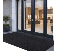 Alfombrilla antideslizante VEVOR, 3048 x 914 mm, para interiores y exteriores, alfombrilla de entrada con base de PVC, ideal para puertas, lavable, para pasillos, balcones, garajes, diseño a rayas, co