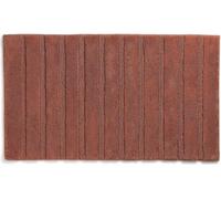 Alfombrilla de baño KELA Megan, 100x60 cm, algodón, color terra, modelo KL-23590
