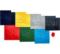 Alfombrilla de estampado de hormigón VEVOR, 60.9 cm x 60.9 cm (24 x 24 pulgadas), 7 unidades. Alfombrilla de poliuretano para crear texturas de piedra en hormigón, ideal para estampados de suelos de p