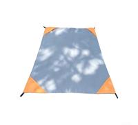 Alfombrilla de picnic a cuadros impermeable para camping, manta de playa a prueba de arena con ojales en las esquinas para uso al aire libre, sábana de suelo plegable portátil para senderismo y viajes