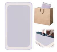Alfombrilla de Planchar, Tapete de Planchado con Guantes de Planchado, Portátil Cojín de Plancha para Mesa, Plegable Funda Tabla de Planchar para Hogar y Viaje, Violeta, 80 x 50 cm