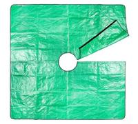 Alfombrilla de poda de jardín para colección de hojas, hoja de desechos de paisaje para colector de ramas de árbol y residuos de patio (3 x 3 m/40 cm)