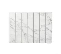Alfombrilla de secado de cocina, alfombrilla de secado de piedra plegable para encimera de cocina, tapete de secado de platos con tierra de diatomeas absorbente para mantener superficies secas (B)