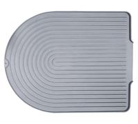 Alfombrilla de silicona para cocina, con función plegable
