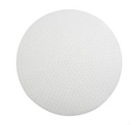 Alfombrilla de silicona resistente al calor para olla arrocera comercial, almohadilla antiquemaduras, control de vapor, seguro para alimentos, color blanco, 18 cm a 40 cm, forro (40 cm)