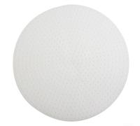 Alfombrilla de silicona resistente al calor para olla arrocera comercial, almohadilla antiquemaduras, control de vapor, seguro para alimentos, blanco, 18 cm a 40 cm, forro (25 cm)