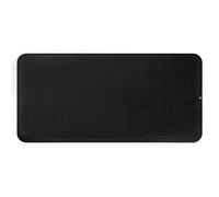 Alfombrilla Escurreplatos de Silicona - 92 x 52 cm Grande Alfombrilla Escurreplatos Plegable, Rectangular, Enrollable, con Cepillo de Limpieza de Esponja, Platos sin BPA (Negro, 92_x_52 cm)