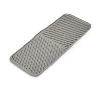 Alfombrilla escurreplatos DUO 851670 43 x 18 cm, gris, goma, Joseph Joseph