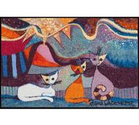 Alfombrilla Le Onde, 50x75 cm, diseño de gatos