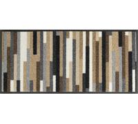 Alfombrilla Mikado Stripes, diseño "nature", decorativa, para interiores, rectangular, multicolor, unicolor, ideal para otoño