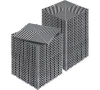 Alfombrilla modular para drenaje, baldosas entrelazadas para suelo de 30 x 30 cm, cojín de drenaje