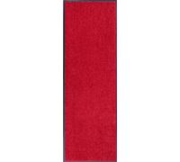 Alfombrilla para interiores y exteriores de la marca Hanse Home, color rojo, antideslizante, atrapasuciedad, fácil de limpiar - 60x180 cm