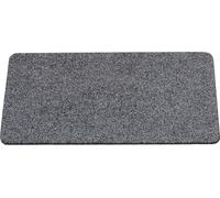 Alfombrilla para puerta, atrapador de suciedad, modelo POET, 40x80 cm, color gris, resistente y repelente al agua