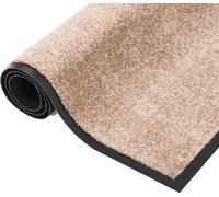 alfombrilla para puerta, color beige, 80x120 cm (vidaXL)