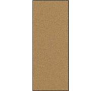 alfombrilla para puerta, color crema y , 120 x 300 cm, de poliamida y PVC