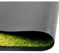 Alfombrilla para puerta, lavable, color verde, 60x180 cm