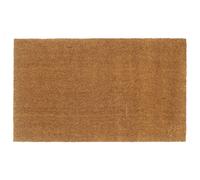 alfombrilla para puerta vidaXL, natural, 90x150 cm, fibra de coco, con textura