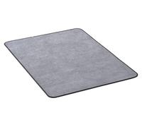 Alfombrilla para silla VEVOR, protector de suelo (1225 x 915 x 5 mm), alfombrilla para silla de oficina para suelos duros, alfombrilla para silla de ruedas, superficie de cuerda, deslizamiento suave d