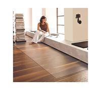 Alfombrilla Transparente para Silla, Alfombrilla Transparente de PVC, Alfombrilla de PVC para Silla, Protector para Suelos de Madera Dura en el hogar y la Oficina, Antideslizante y Duradero,