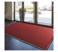 Alfombrillas de goma antideslizantes resistentes para exteriores, 50 x 100 cm, tapete duradero para interiores y exteriores, rascador de zapatos, tapete rojo de tamaño personalizado para casa y hotel