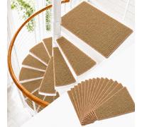 Alfombrillas para Escalera Caracol 15 Uds Autoadhesivas Protector
