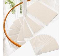 Alfombrillas para Escalera Caracol 15 Uds Autoadhesivas Protector