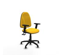 Algarra as similpiel amarillo brazos 2d base poliamida topes