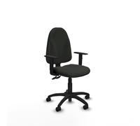 Algarra cpdm bali negro brazos 1d base poliamida ruedas nailon 50mm