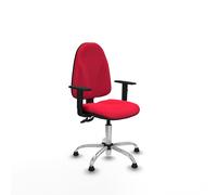 Algarra cpdm bali rojo brazos 1d base cromada topes