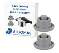 ALGOMAS® Pack 2 Juntas Indicador Olla a Presión | Repuesto Compatible con WMF Perfect y Perfect Plus | Válvula de Seguridad Resistente al Calor | Ajuste Hermético | Fácil Instalación Cocina